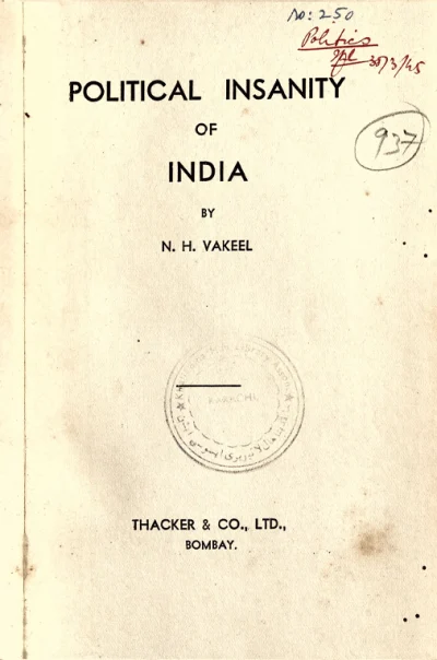 Political Insanity of India