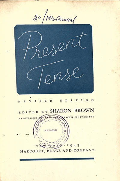Present Tense (Revised Edition)