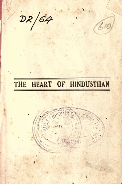 The Heart Of Hindusthan