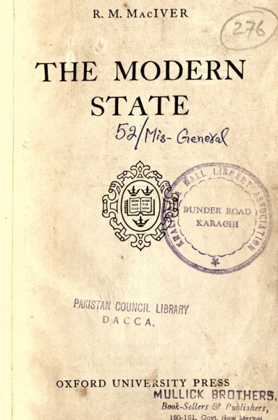 The Modern State