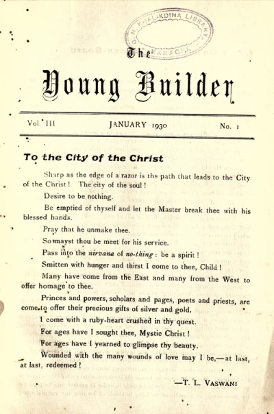 The Young Builder – Vol. III