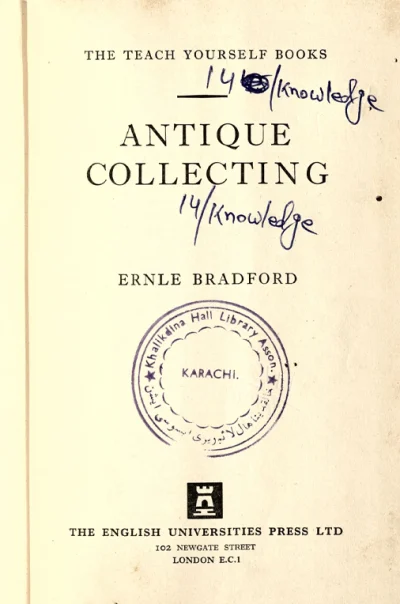 Antique Collecting