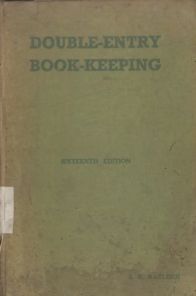 Double-Entry Book-Keeping – Sixteenth Edition