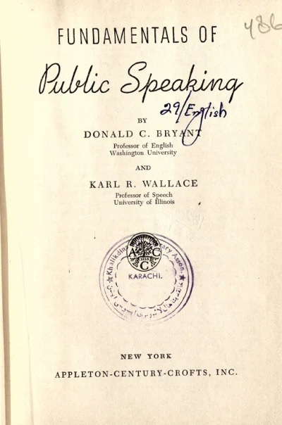 Fundamentals Of Public Speaking