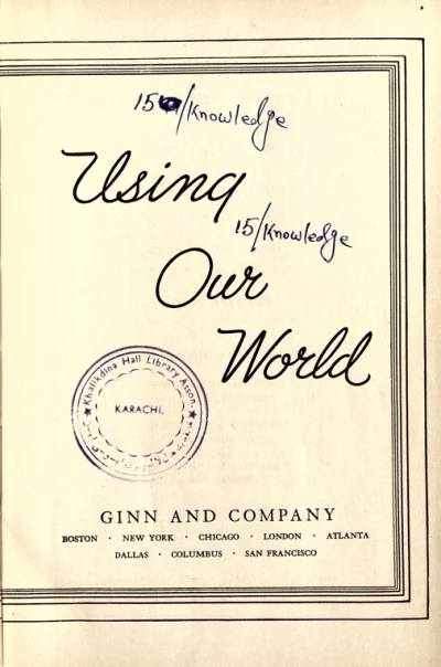 Using Our World