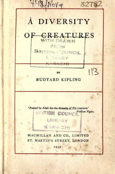 A Diversity of Creatures