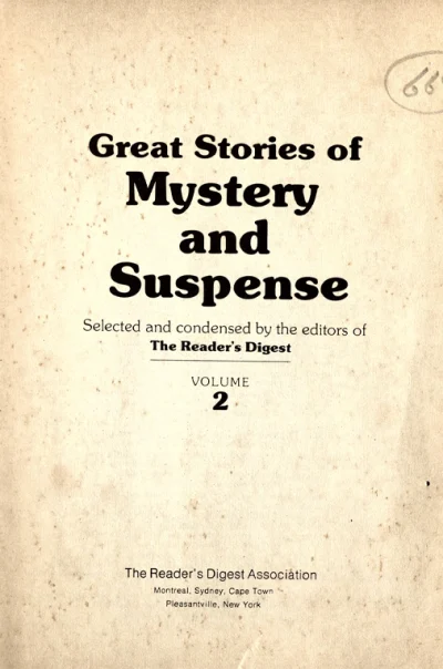 Great Stories of Mystery and Suspense – Vol. II