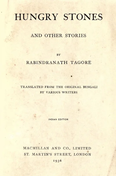 Hungry Stones and Other Stories